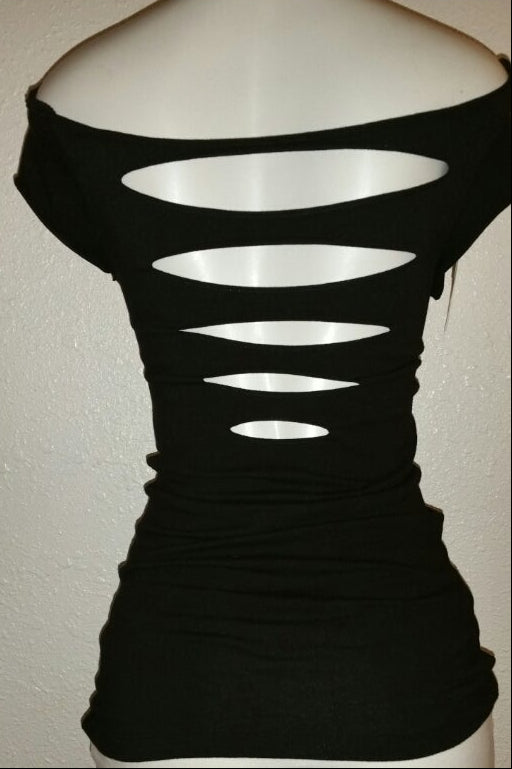 Sports Patriot Custom Cut Top, Cotton Spandex