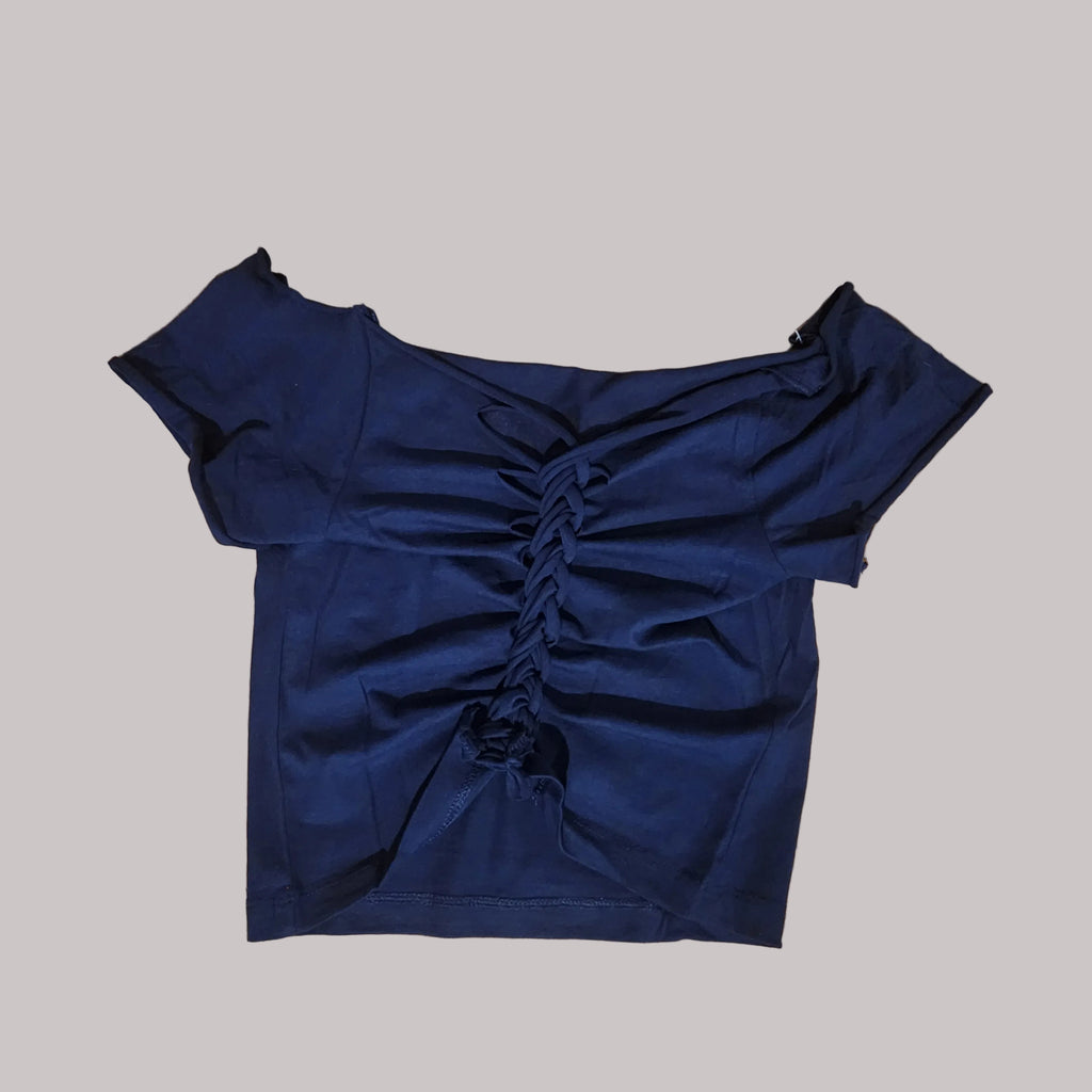 Sports Bronco Custom Crop Top, Cotton Spandex