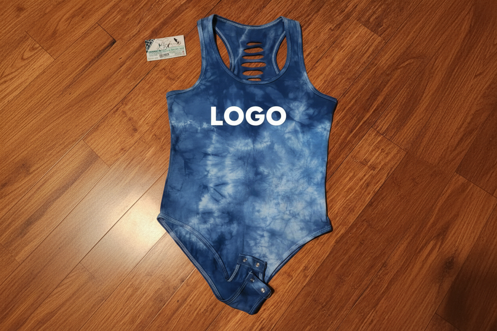Custom Logo Bodysuit, Swimsuit, Cotton Spandex