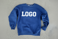 Custom Logo Crewneck Sweatshirt, Cotton & Polyester