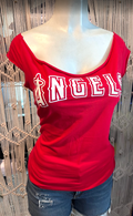 Sports Angel Custom Cut Top, PLUS SIZES, Cotton Spandex
