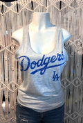 Sports Dodger Tank Top, Cotton Spandex