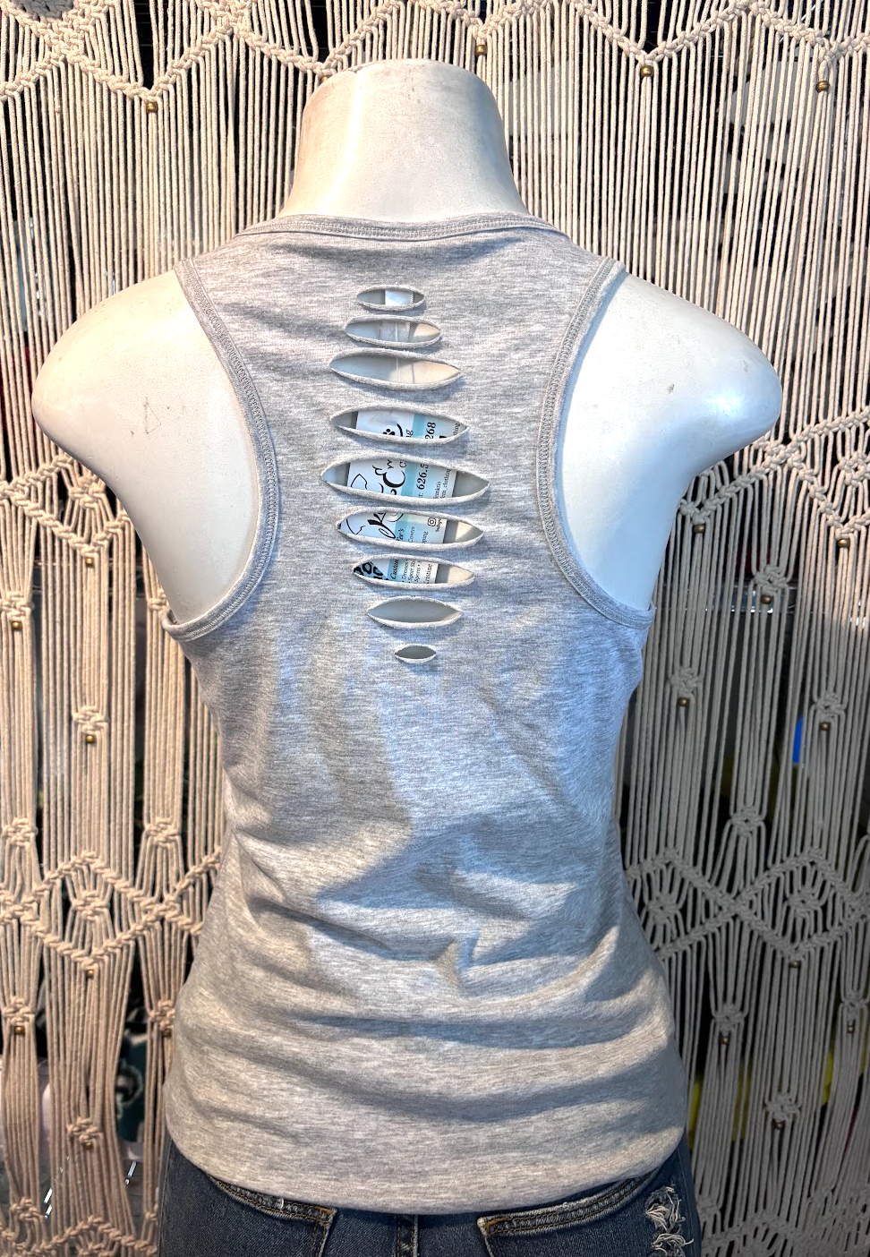 Sports Dodger Tank Top, Cotton Spandex