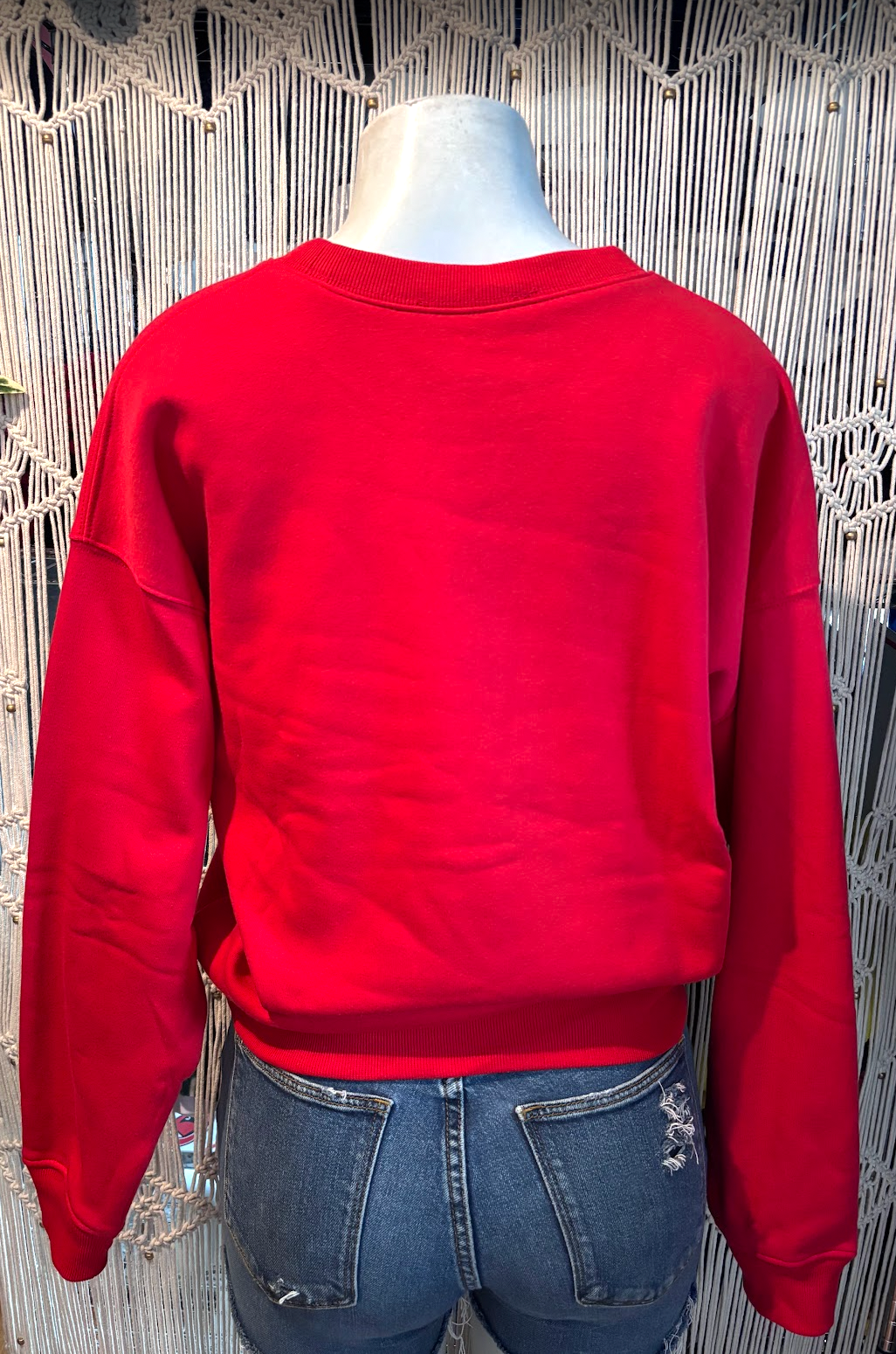 Custom 49er Crewneck Sweatshirt, Cotton & Polyester