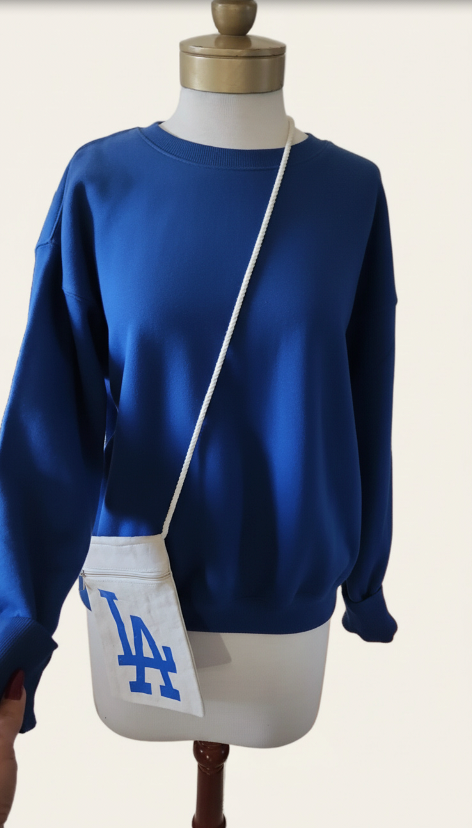 Custom Logo Crewneck Sweatshirt, Cotton & Polyester