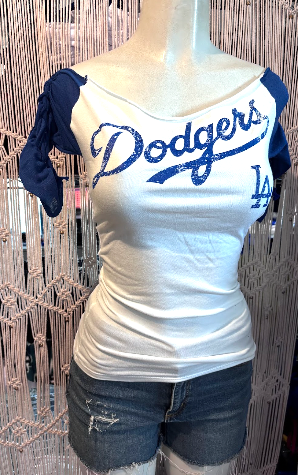 Sports Dodge Custom Cut 3/4 Sleeve Shirt, Cotton Polyester