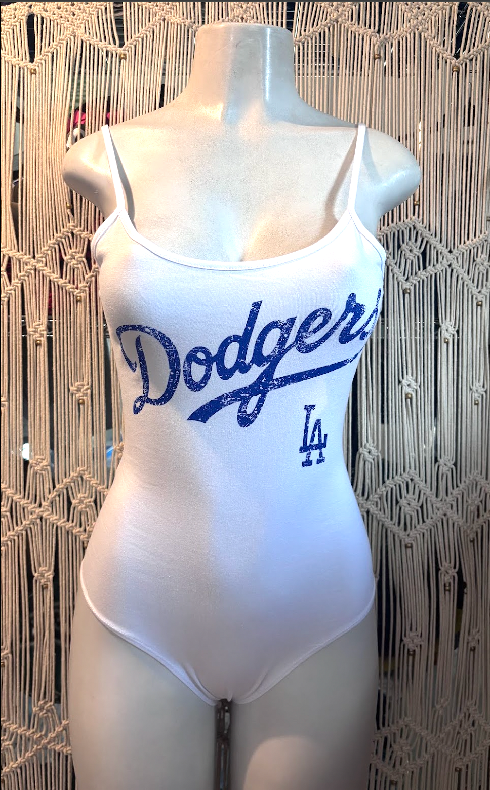 Dodge Sport Fitted Bodysuit, Cotton Spandex