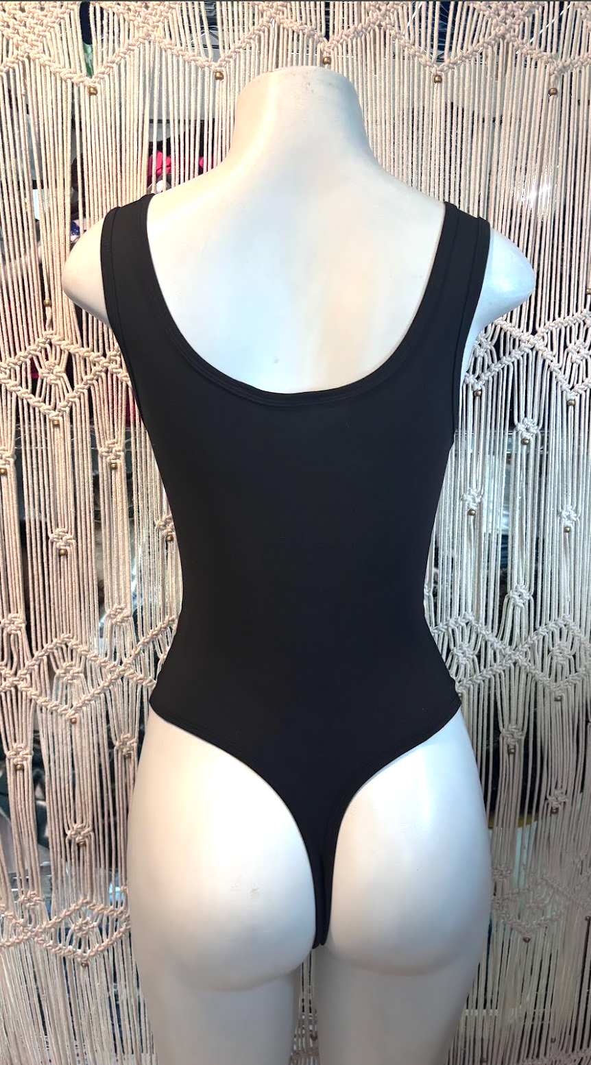Dodge LA Sport Fitted Bodysuit, Cotton Polyester