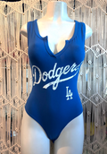 Dodge LA Sport Fitted Bodysuit, Cotton Polyester
